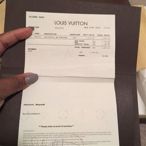 real louis vuitton receipt|authenticate louis vuitton.